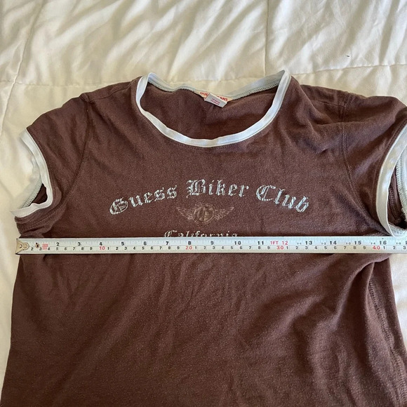 VINTAGE 90's Guess jeans baby tee cropped  shirt - Picture 7 of 7